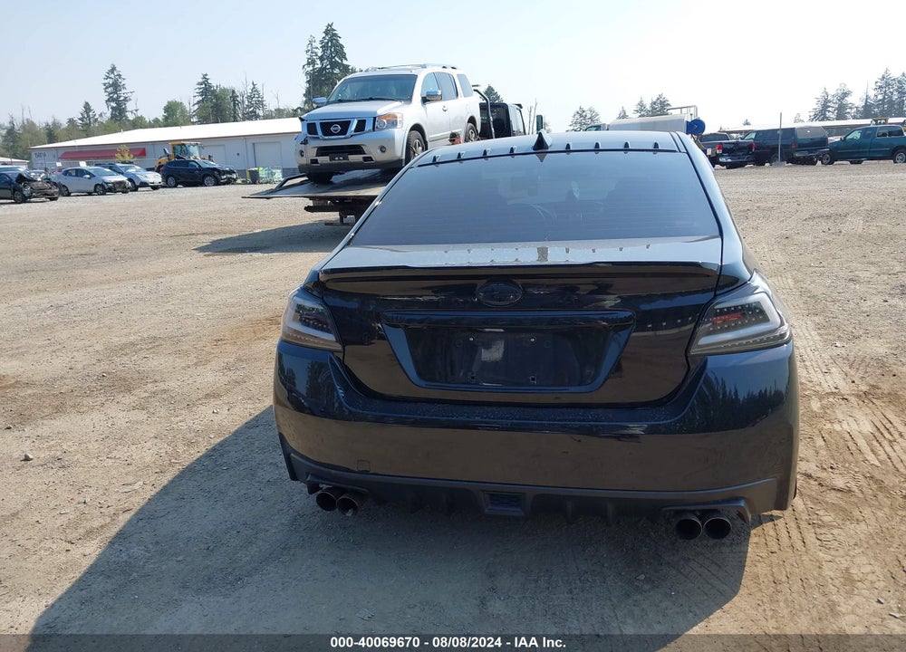 2017 SUBARU WRX VIN: JF1VA1B60H9839637