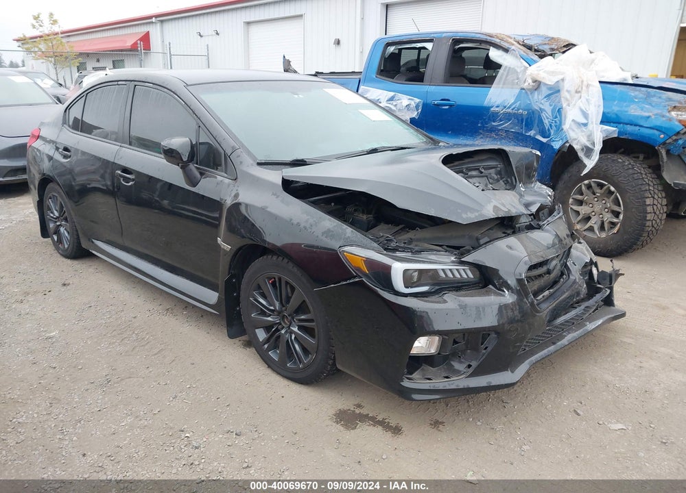 2017 SUBARU WRX VIN: JF1VA1B60H9839637