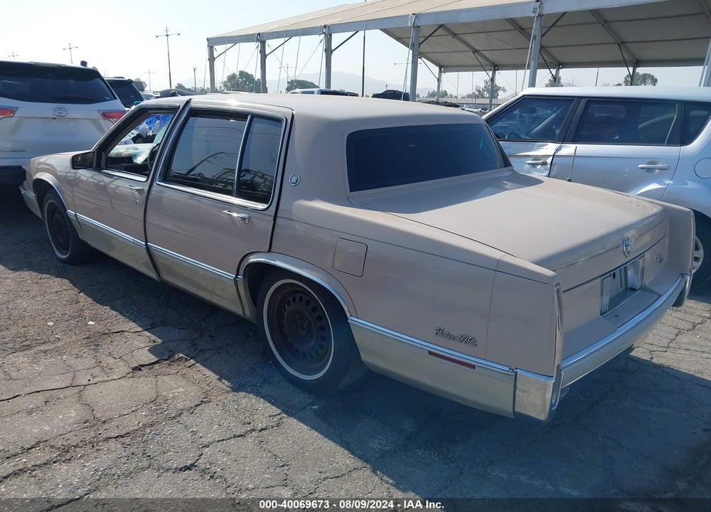 1989 CADILLAC DEVILLE VIN: 1G6CD5159K4270304