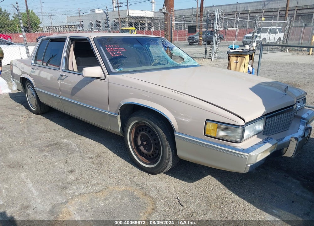 1989 CADILLAC DEVILLE VIN: 1G6CD5159K4270304