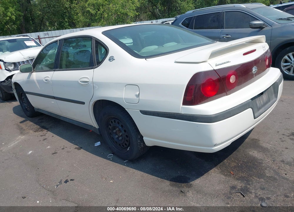 2004 CHEVROLET IMPALA VIN: 2G1WF52E549103854