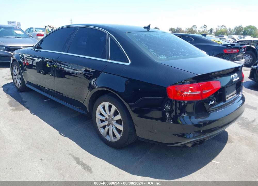 2015 AUDI A4 2.0T PREMIUM VIN: WAUAFAFL6FN021860