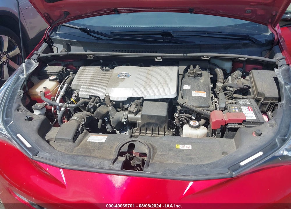 2018 TOYOTA PRIUS TWO VIN: JTDKBRFU7J3060116