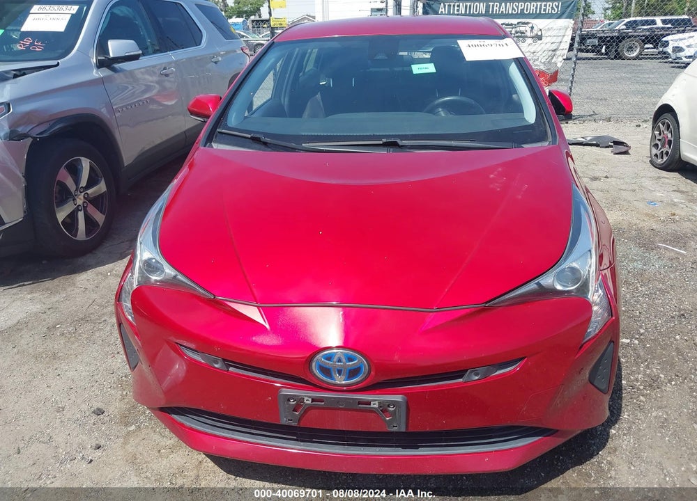 2018 TOYOTA PRIUS TWO VIN: JTDKBRFU7J3060116