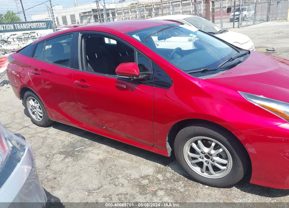 2018 TOYOTA PRIUS TWO VIN: JTDKBRFU7J3060116