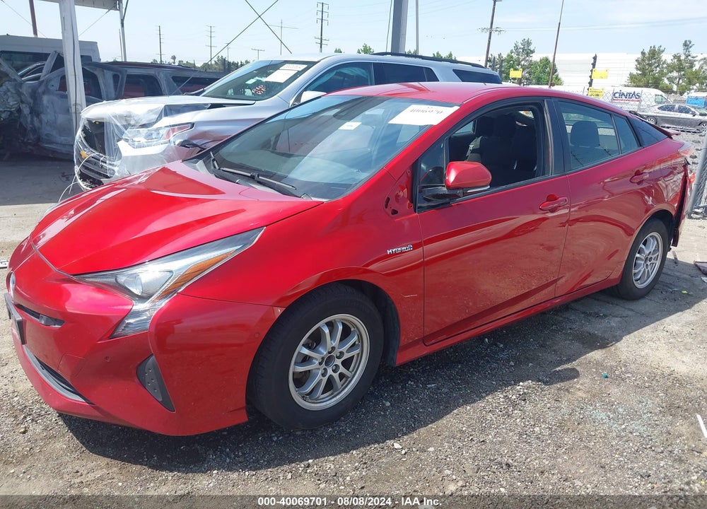 2018 TOYOTA PRIUS TWO VIN: JTDKBRFU7J3060116