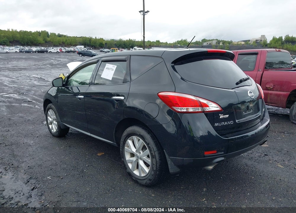 2013 NISSAN MURANO S VIN: JN8AZ1MW3DW317180