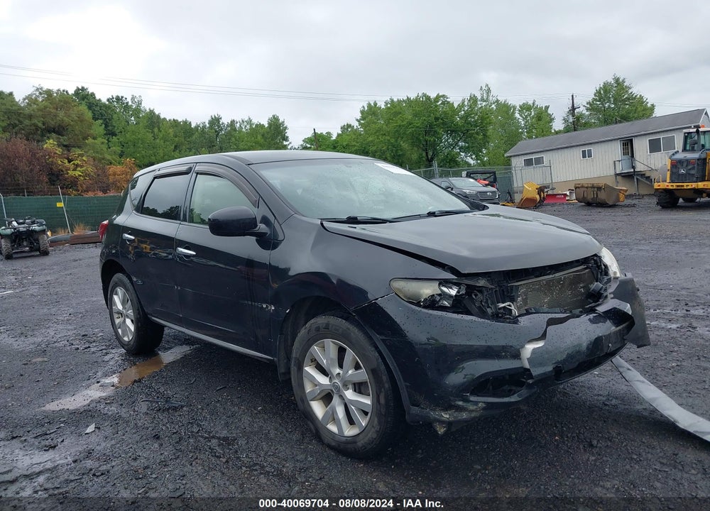 2013 NISSAN MURANO S VIN: JN8AZ1MW3DW317180
