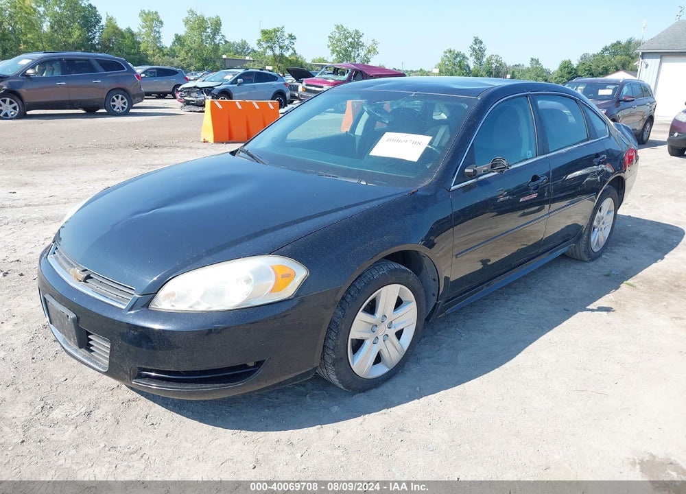 2011 CHEVROLET IMPALA LS VIN: 2G1WA5EK8B1163834