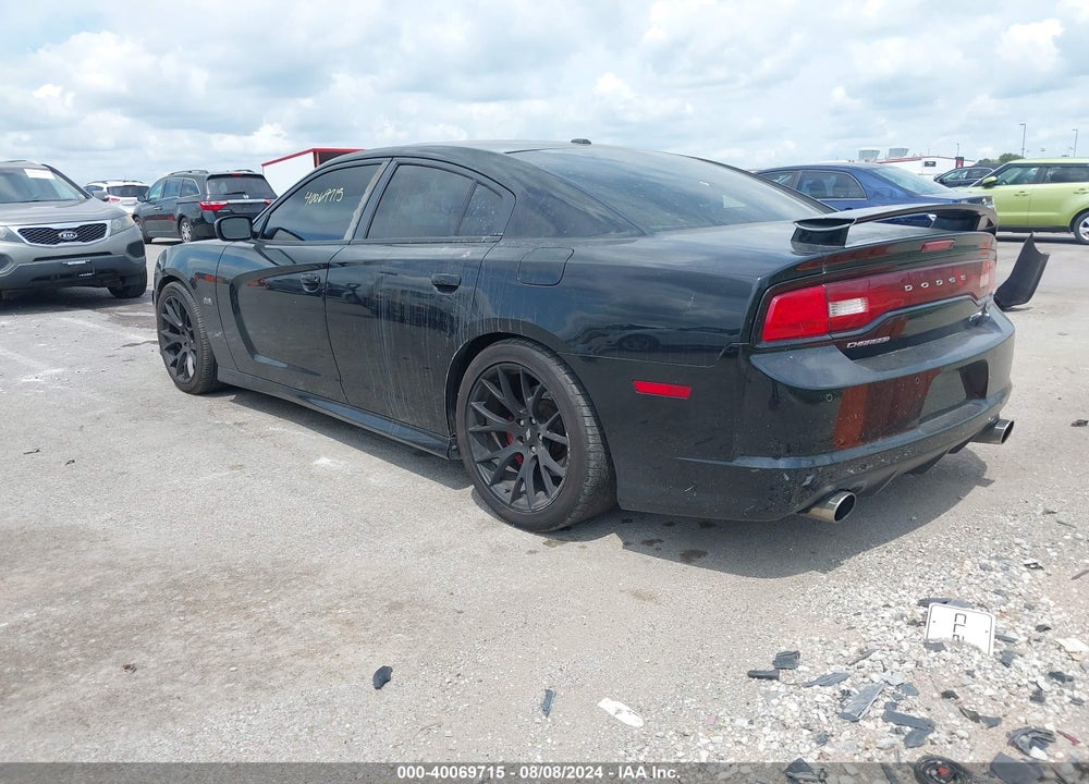 2013 DODGE CHARGER SRT8 VIN: 2C3CDXEJ0DH597622