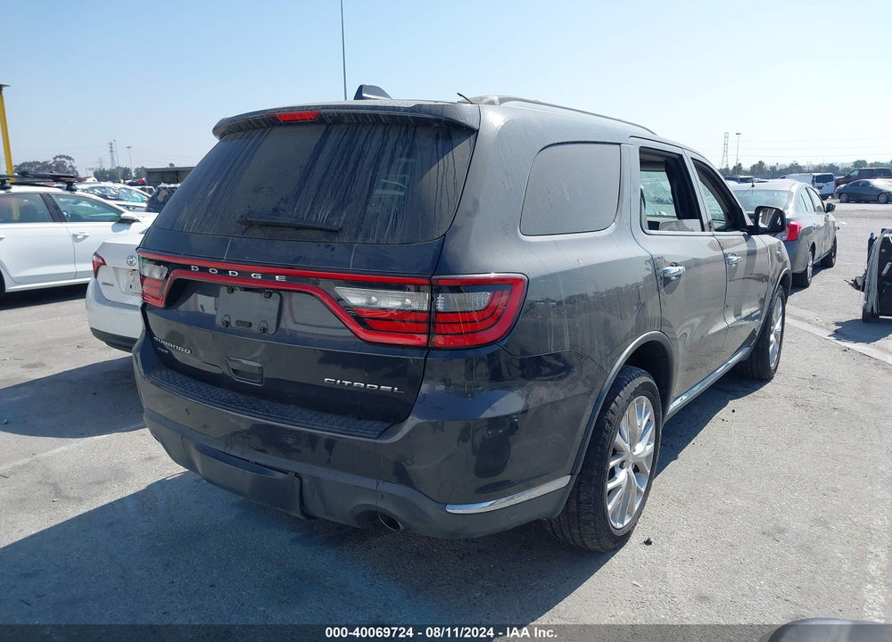 2015 DODGE DURANGO CITADEL VIN: 1C4RDJEG3FC837677