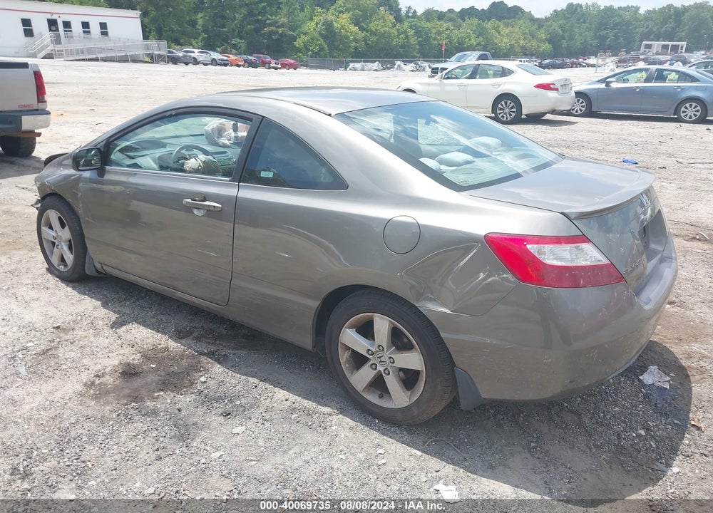 2007 HONDA CIVIC EX VIN: 2HGFG12837H539699