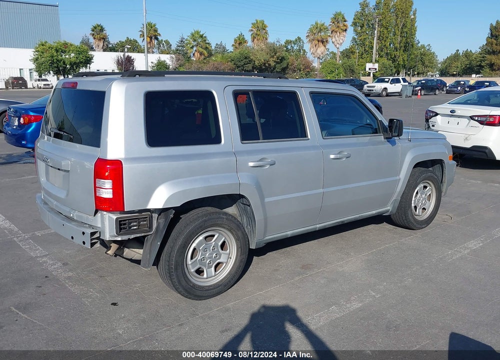 2010 JEEP PATRIOT SPORT VIN: 1J4NT2GB2AD574295