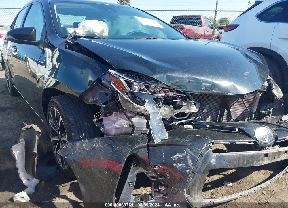 2018 TOYOTA COROLLA SE VIN: 2T1BURHE3JC107200