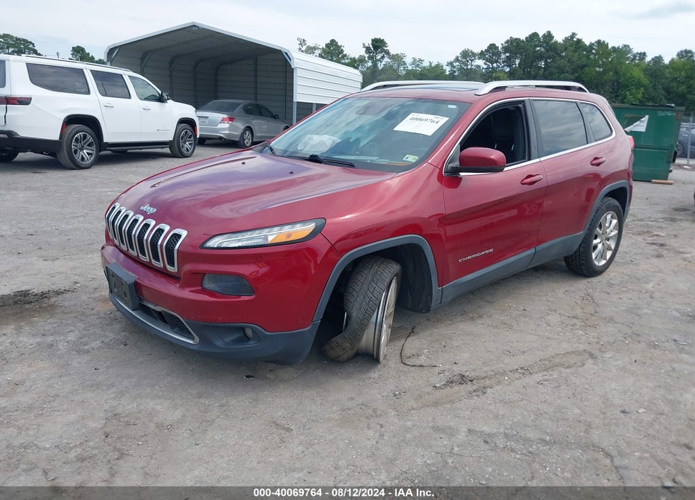 2014 JEEP CHEROKEE LIMITED VIN: 1C4PJMDS0EW214649