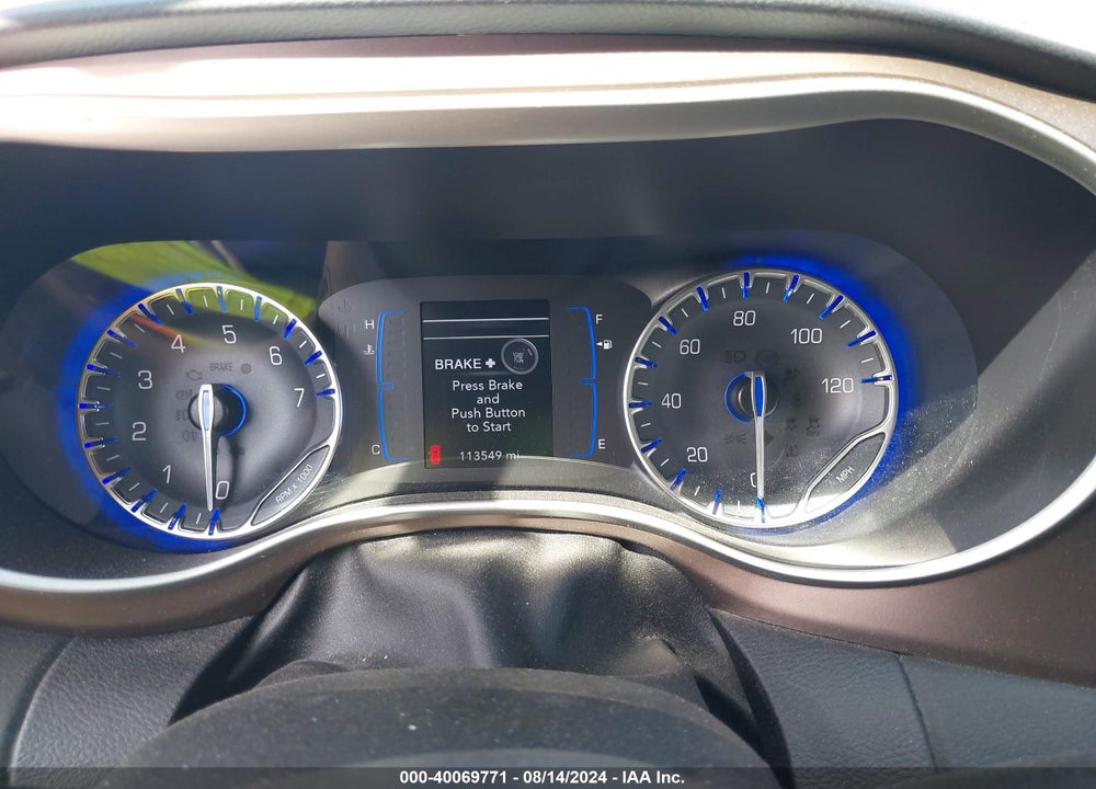 2017 CHRYSLER PACIFICA TOURING VIN: 2C4RC1DGXHR525449