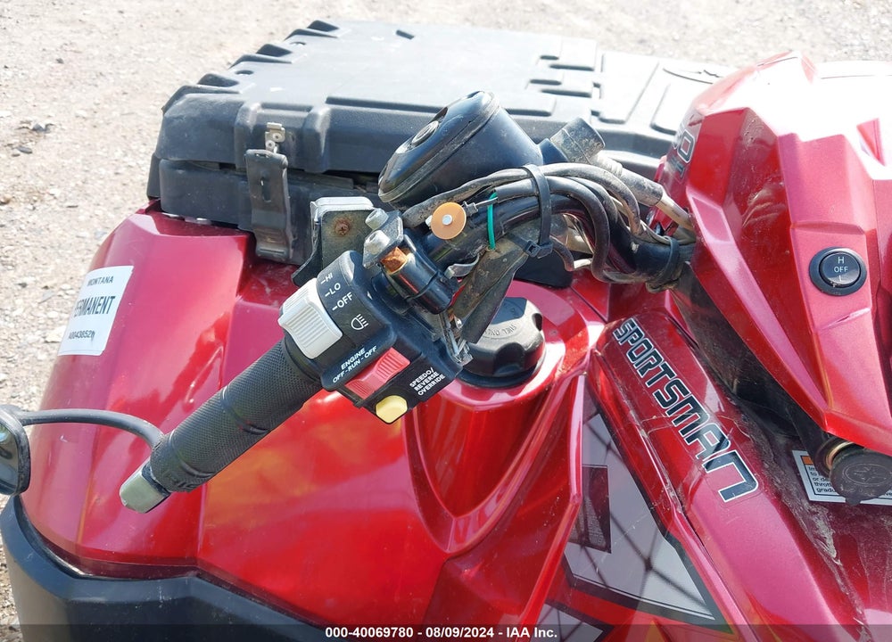 2010 POLARIS SPORTSMAN 550 XP-EPS VIN: 4XAZX55A5AA014920