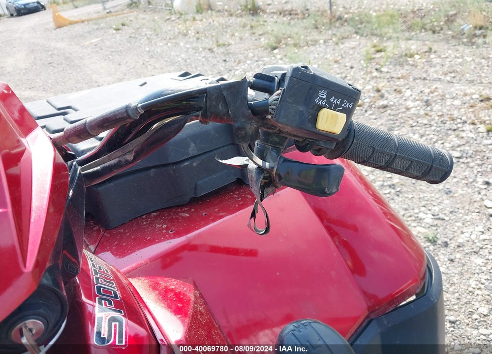 2010 POLARIS SPORTSMAN 550 XP-EPS VIN: 4XAZX55A5AA014920