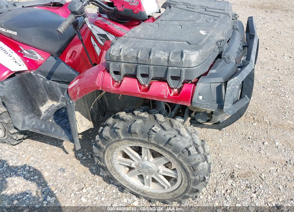2010 POLARIS SPORTSMAN 550 XP-EPS VIN: 4XAZX55A5AA014920