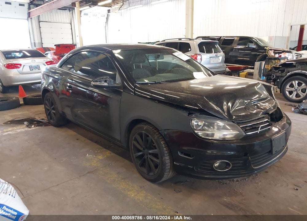 2012 VOLKSWAGEN EOS VIN: WVWBW7AH0CV007588