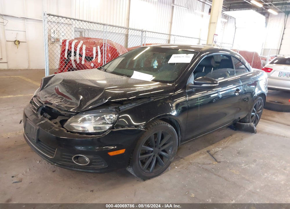 2012 VOLKSWAGEN EOS VIN: WVWBW7AH0CV007588