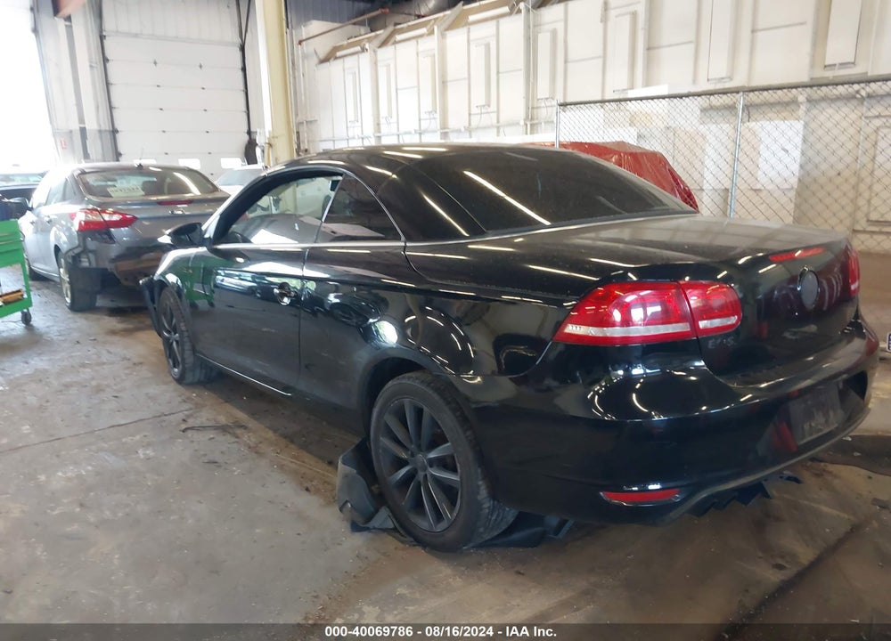2012 VOLKSWAGEN EOS VIN: WVWBW7AH0CV007588