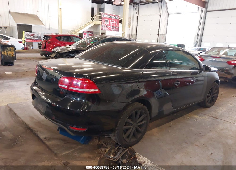 2012 VOLKSWAGEN EOS VIN: WVWBW7AH0CV007588