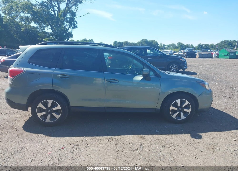 2018 SUBARU FORESTER 2.5I LIMITED VIN: JF2SJARC1JH476254