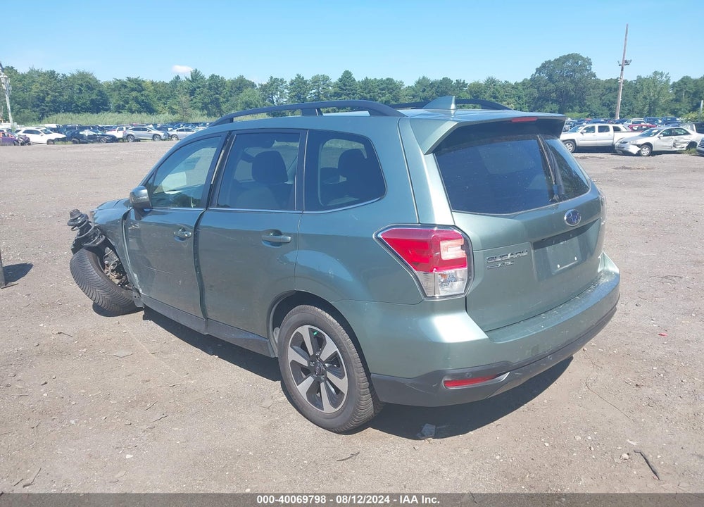 2018 SUBARU FORESTER 2.5I LIMITED VIN: JF2SJARC1JH476254