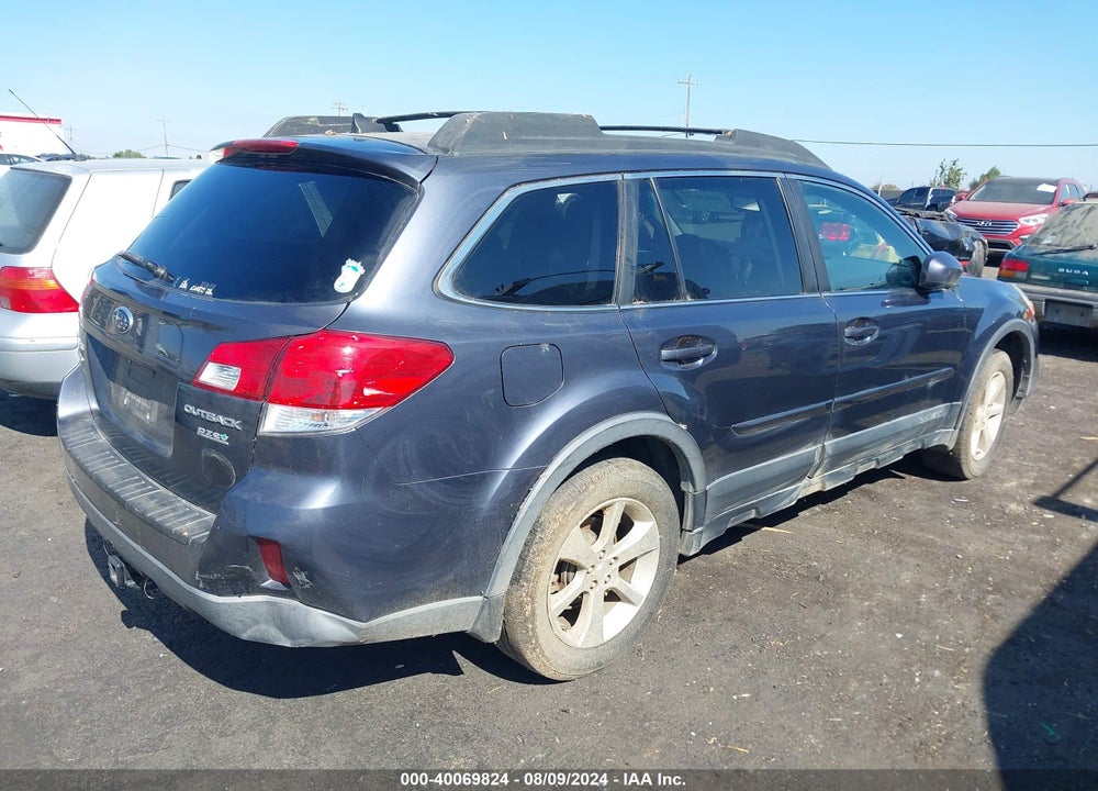 2014 SUBARU OUTBACK 2.5I LIMITED VIN: 4S4BRBMC2E3302731