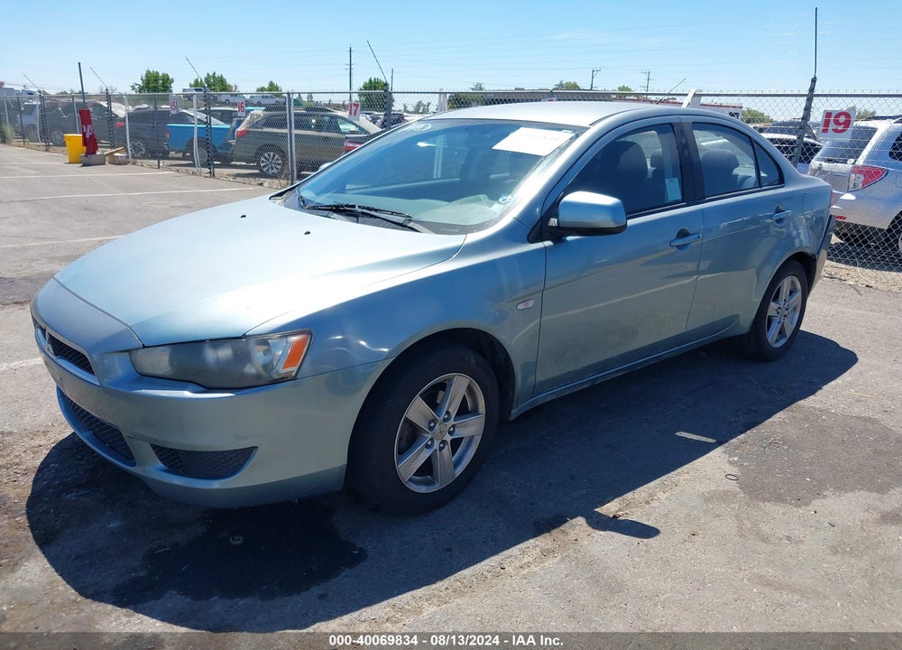 2009 MITSUBISHI LANCER ES/ES SPORT VIN: JA3AU26U49U037488
