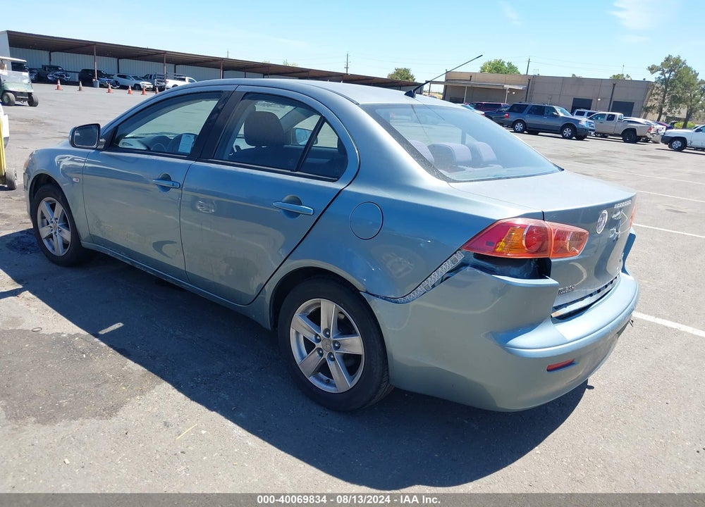 2009 MITSUBISHI LANCER ES/ES SPORT VIN: JA3AU26U49U037488