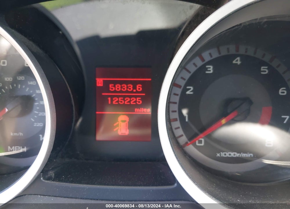 2009 MITSUBISHI LANCER ES/ES SPORT VIN: JA3AU26U49U037488