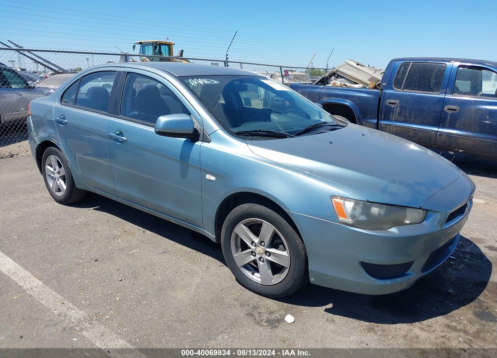 2009 MITSUBISHI LANCER ES/ES SPORT VIN: JA3AU26U49U037488
