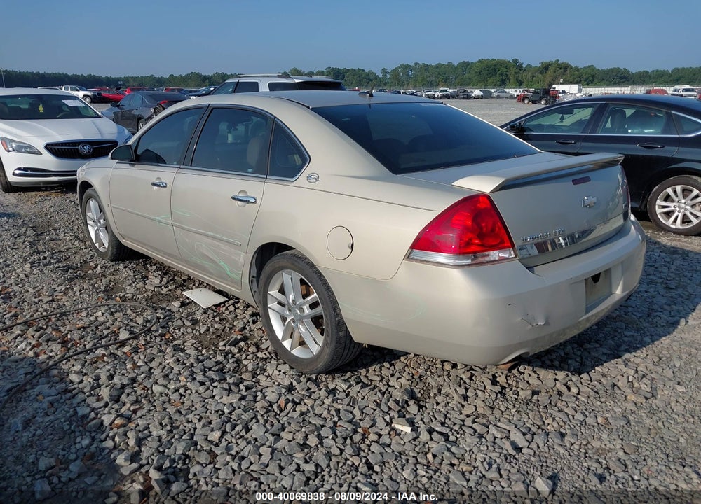 2008 CHEVROLET IMPALA LTZ VIN: 2G1WU583689200434