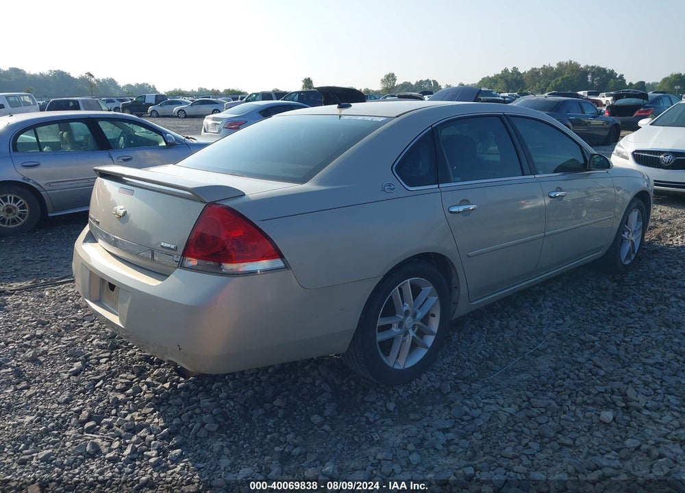 2008 CHEVROLET IMPALA LTZ VIN: 2G1WU583689200434
