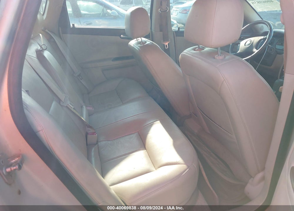 2008 CHEVROLET IMPALA LTZ VIN: 2G1WU583689200434