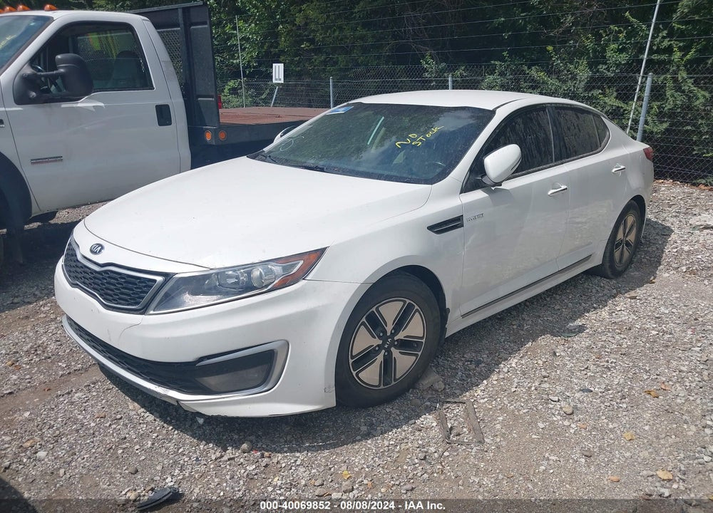 2013 KIA OPTIMA HYBRID LX VIN: KNAGM4AD7D5060827