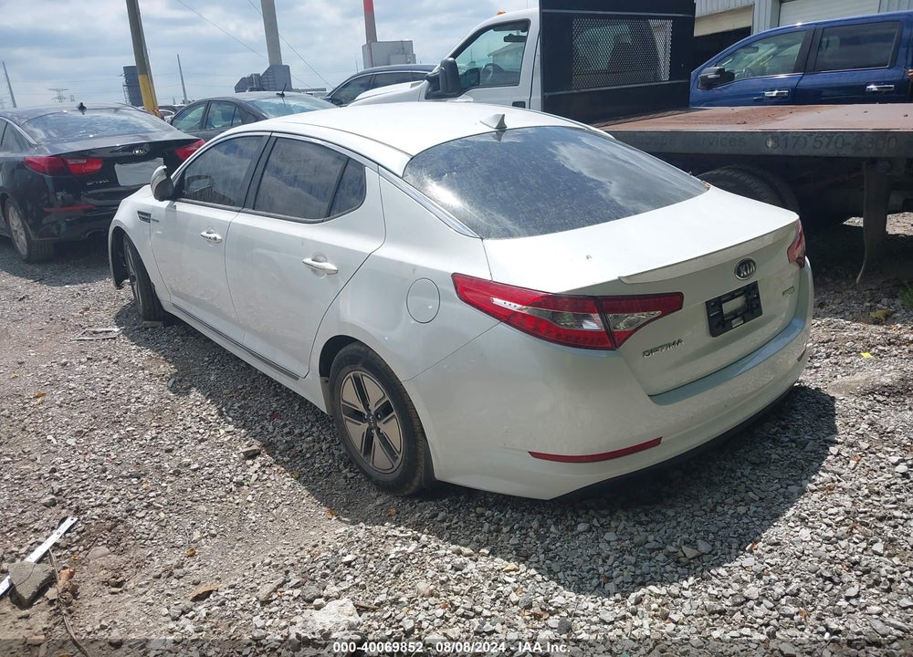 2013 KIA OPTIMA HYBRID LX VIN: KNAGM4AD7D5060827