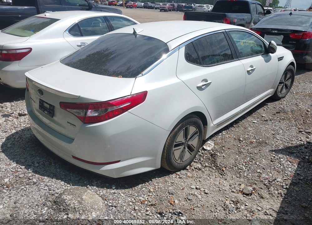 2013 KIA OPTIMA HYBRID LX VIN: KNAGM4AD7D5060827