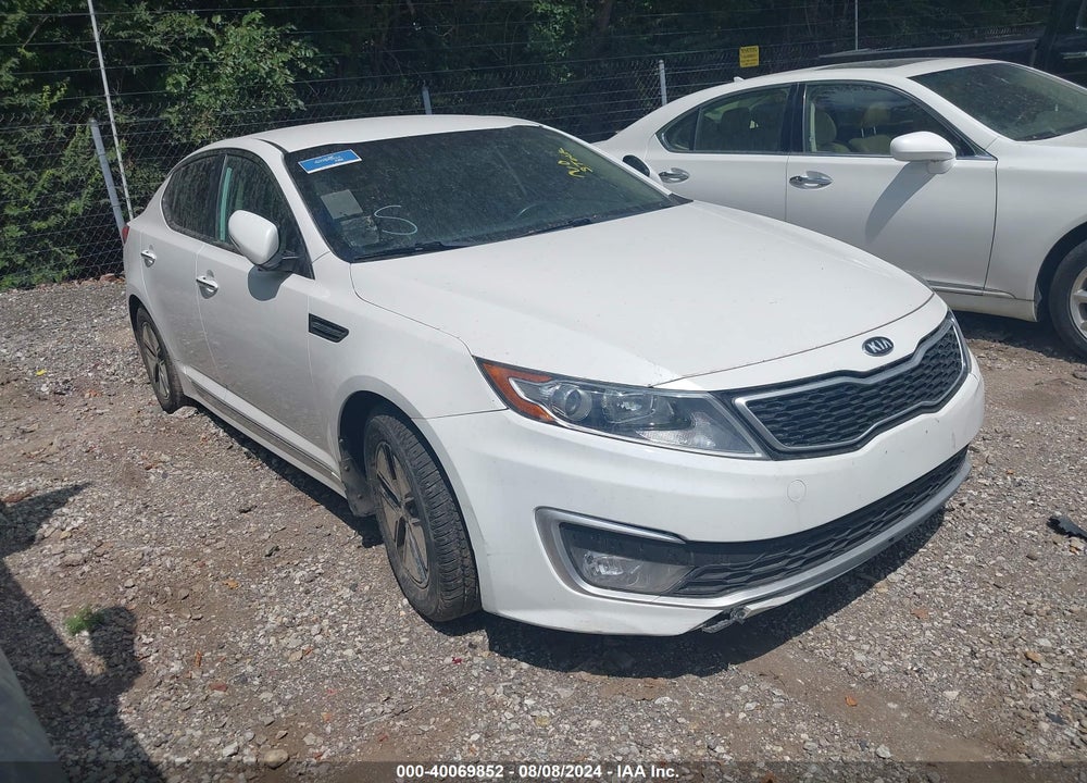 2013 KIA OPTIMA HYBRID LX VIN: KNAGM4AD7D5060827