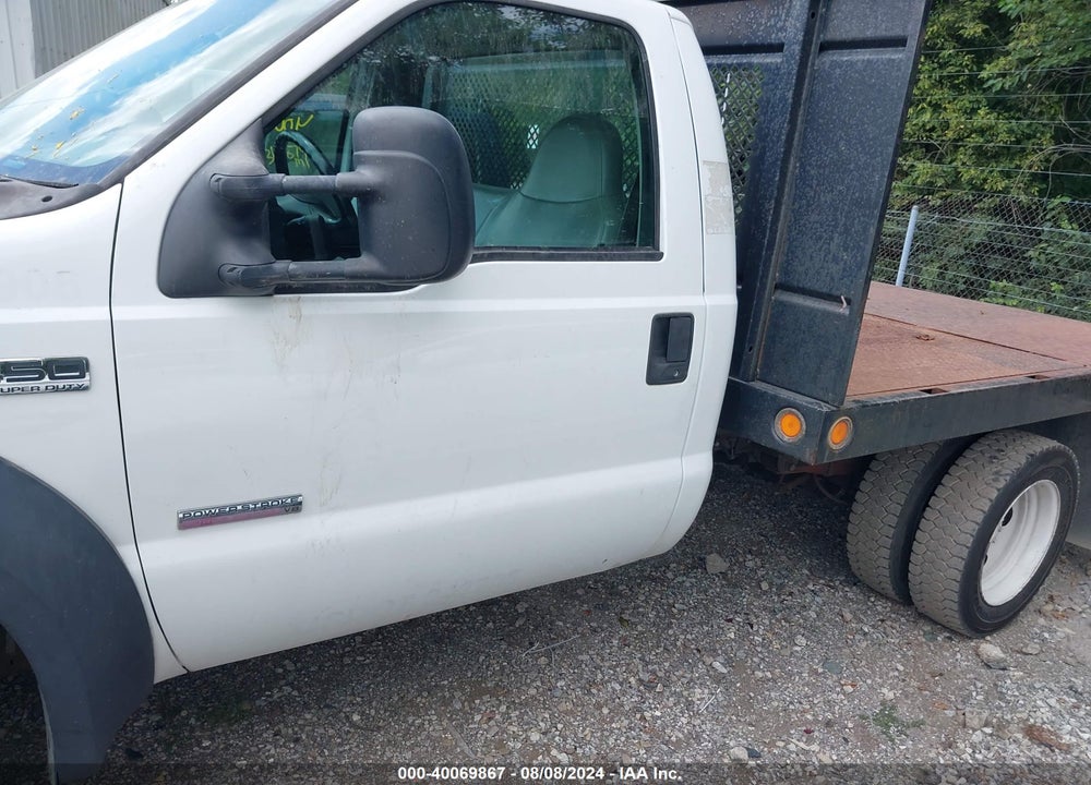 2007 FORD F-450 CHASSIS XL/XLT VIN: 1FDXF46P67EB14876