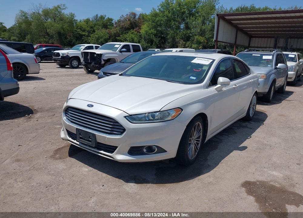 2013 FORD FUSION SE VIN: 3FA6P0HR1DR127344