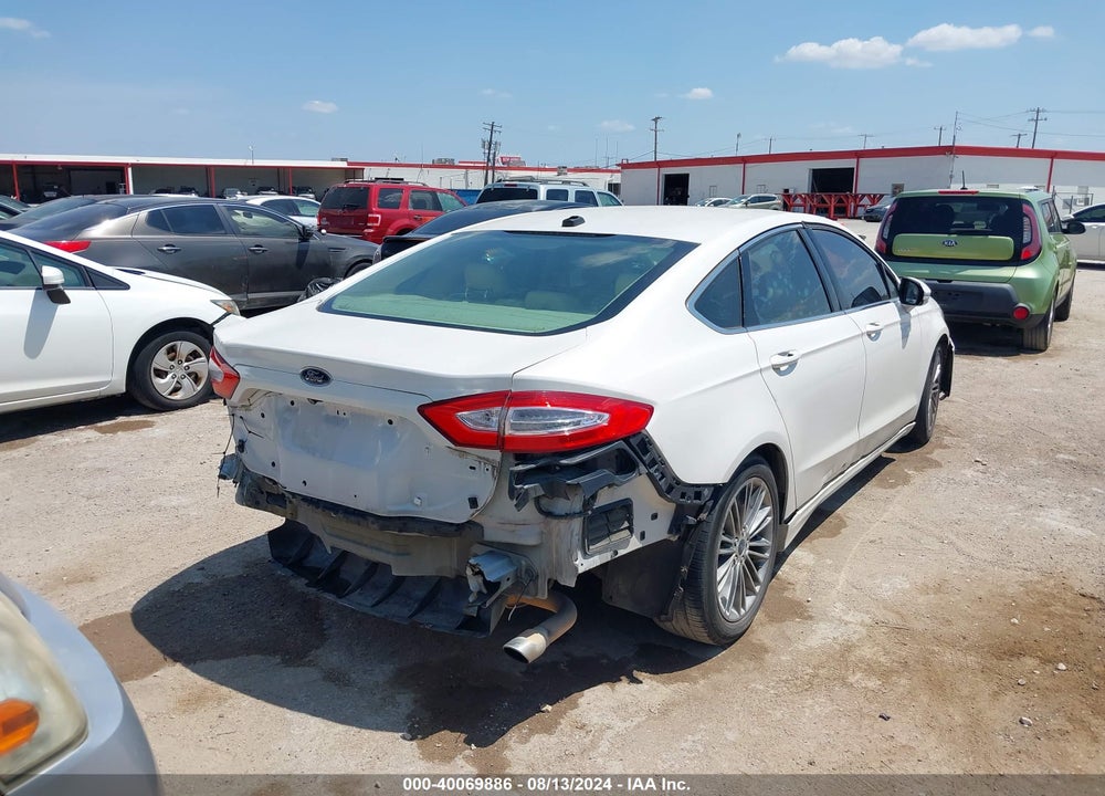 2013 FORD FUSION SE VIN: 3FA6P0HR1DR127344