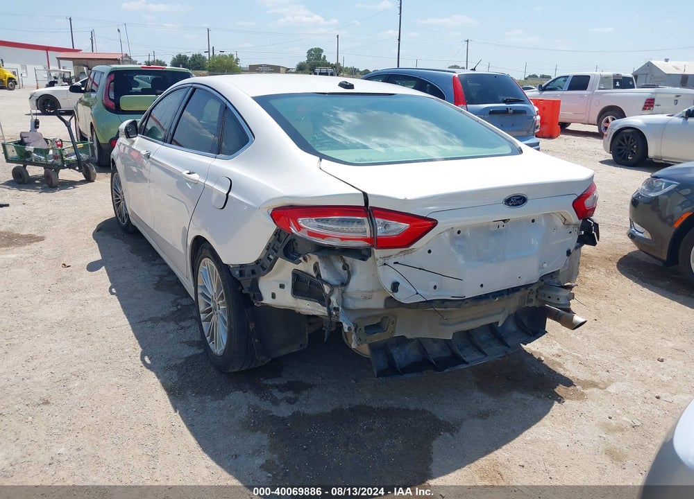 2013 FORD FUSION SE VIN: 3FA6P0HR1DR127344