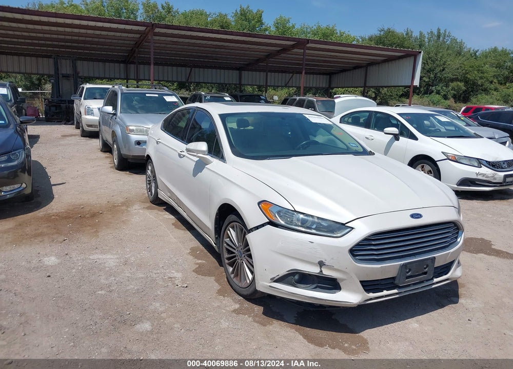 2013 FORD FUSION SE VIN: 3FA6P0HR1DR127344