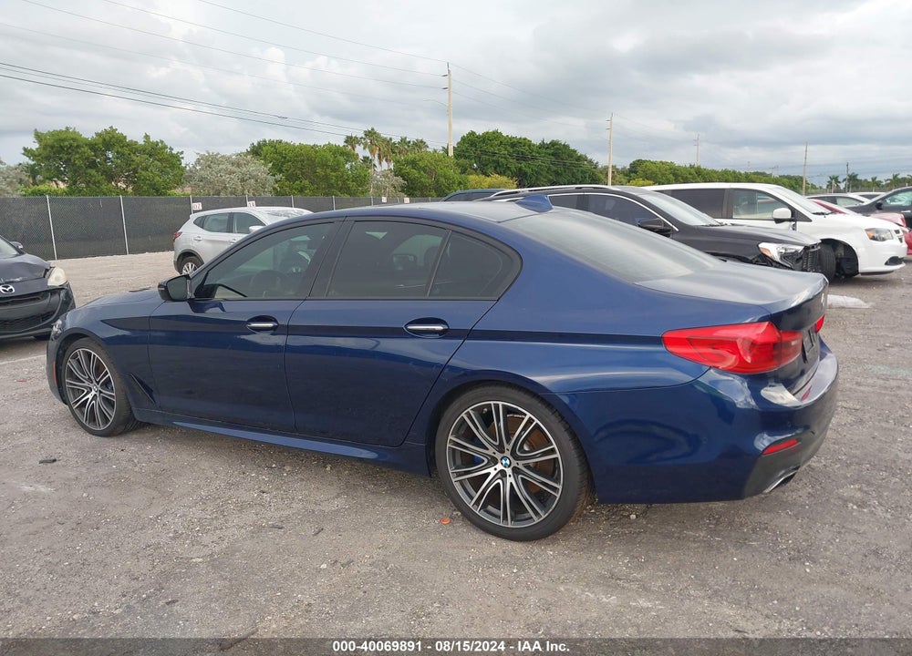 2018 BMW 540I VIN: WBAJE5C50JWA94390