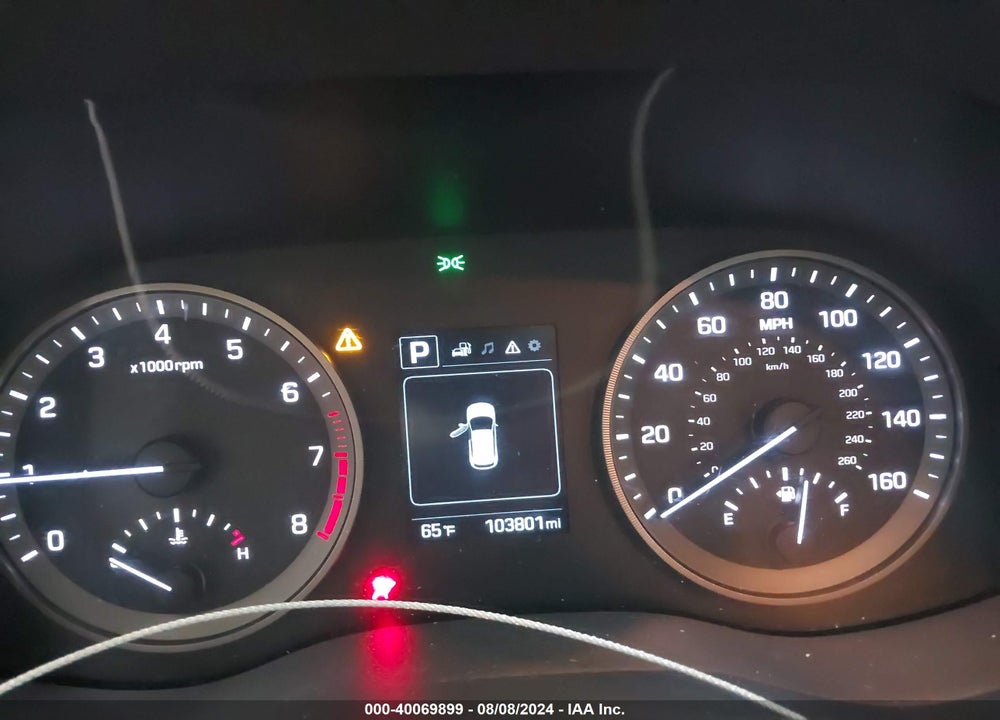 2016 HYUNDAI TUCSON ECO VIN: KM8J3CA21GU022827