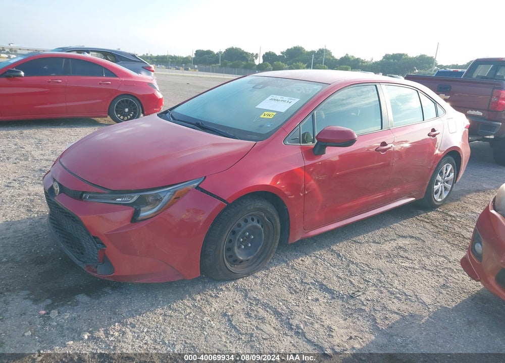 2021 TOYOTA COROLLA LE VIN: JTDEPMAE8MJ134970
