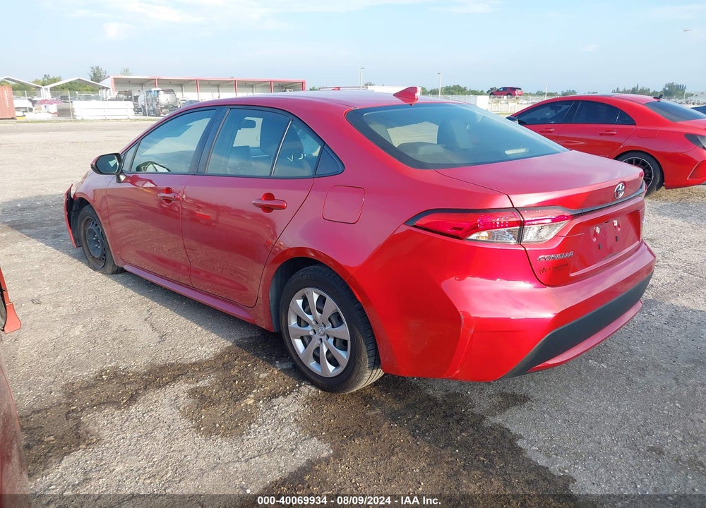 2021 TOYOTA COROLLA LE VIN: JTDEPMAE8MJ134970